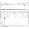 Radiator, racire motor OPEL ASTRA G Cabriolet (F67) (2001 - 2005) TYC 725-0040-R
