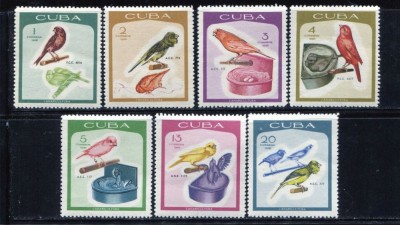 CUBA 1968 FAUNA PASARI foto