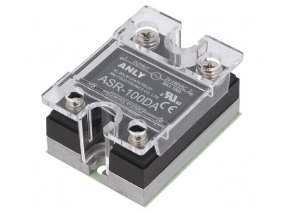 Releu Semiconductor 100A 1-Fazat 4-32VDC 24-280VAC foto