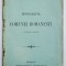 MONOGRAFIA COMUNEI ROMANESTI , JUDETUL GORJ de CONST. SMANTANESCU , 1904