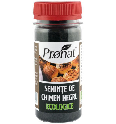 Seminte de Chimen Negru Bio 55 grame Pronat foto