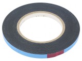 Bandă Dublu Adezivă Acrilică 9mm x 10m x 0.8mm