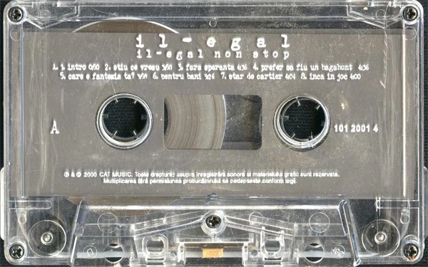 Casetă audio Il-Egal &lrm;&ndash; Il-Egal Non Stop, originală, fără copertă