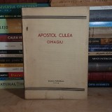 APOSTOL CULEA : OMAGIU , SCOALA POPORULUI , 1940 #