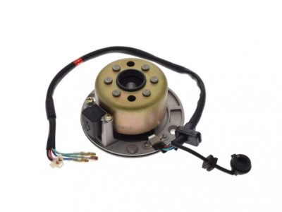 Stator+rotor+platou 6 bobine, 5 fire, motoare tip ZS154FMI-2 foto