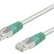 Cablu Patch Cord F/UTP Cat5e 3m Gri Ecranat