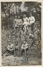 A65 Fotografie ofiteri romani scoala speciala de cavalerie 1926 Bucuresti foto