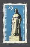 D.D.R.1965 Monumente nationale SD.177, Nestampilat