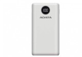 Powerbank Adata AP20000, 20000mAh, 2xUSB, USB-C, Power Delivery, Quick Charge, Alb