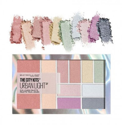 Paleta multifunctionala farduri de ochi si obraz Maybelline The City Urban Lights foto