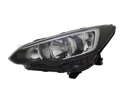 Far SUBARU IMPREZA, 05.2016-; XV, 04.2017-, TYC, fata, partea stanga, tip bec H11+HB3+W5W+WY21W; electric; cu motor; foto