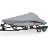 Prelata Barca Gri 610-671x254 cm vidaXL Impermeabila Poliester Protectie Accesorii Barci
