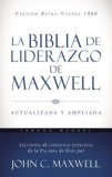 La Biblia de Liderazgo de Maxwell Rvr60- Tamano Manual