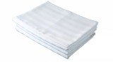 Cearceaf de pat din bumbac damasc, cu elastic, 220 x 260 cm