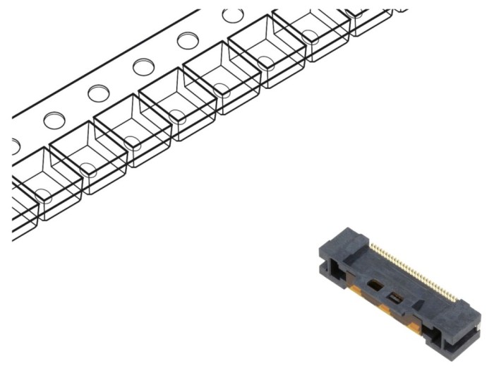 Conector FFC/FPC Vertical 30 Pini