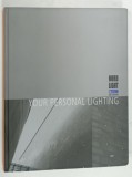 YOUR PERSONAL LIGHTING , NORD LIGHT , CATALOG DE CORPURI SI SISTEME DE ILUMINAT , TEXT IN ITALIANA SI ENGLEZA , ANII '2000