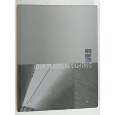 YOUR PERSONAL LIGHTING , NORD LIGHT , CATALOG DE CORPURI SI SISTEME DE ILUMINAT , TEXT IN ITALIANA SI ENGLEZA , ANII '2000