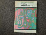 Varia mathematica - Autor : George St. Andonie RF18/0, Alta editura