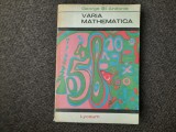 Varia mathematica - Autor : George St. Andonie RF18/0