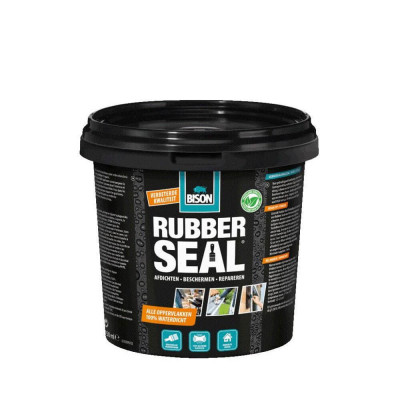 Hidroizolatie BISON Rubber Seal, 750 ml, Bitum Modificat cu Polimeri si Cauciuc, Solutie Hidroizolanta Bison pe Baza de Bitum, Solutie pentru Etansare foto