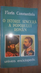 O istorie sincera a poporului roman- Florin COnstantiniu foto