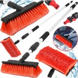 Perie telescopica pentru spalat, curatat auto, maner 145-250 cm, Verke
