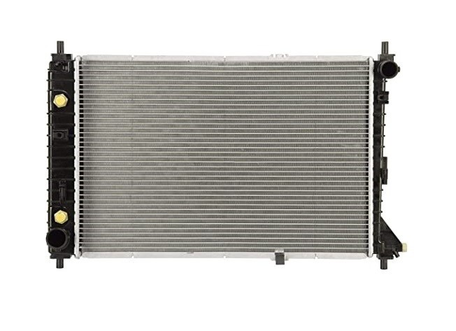 Radiator racire Ford Mustang Cobra, 01.1997-10.2004, motor 4.6 V8, 227/239 kw, benzina, cutie automata, cu/fara AC, 633x428x26 mm, aluminiu brazat/pl