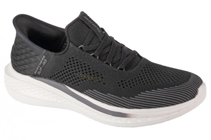 Pantofi pentru adidași Skechers Slip-Ins: Slade - Quinto 210810-BLK negru