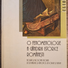 O fenomenologie a gandirii istorice romanesti - Adrian Pop