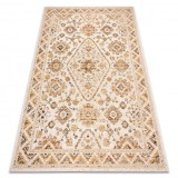 Covor COLOR 19521460 SISAL ornament, cadru, scorţişoară - bej, 160x230 cm
