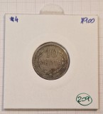 209, Crete, Creta, 10 Lepta 1900, KM#4, buna, Europa