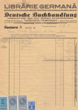 Librarie Germana Timisoara Factura 1934