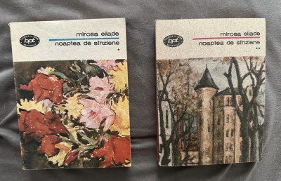 Mircea Eliade - Noaptea de sanziene (2 volume) BPT 1361-1362 foto