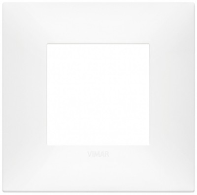 Rama Ornament rectangulara 2M Vimar Neve alb mat 09662.11 foto