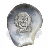 Placheta argint zodia TAUR pe scoica perlifera