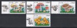 Angola 2018 - Ciuperci, Serie cu Tapsuri pe St&acirc;nga, MNH