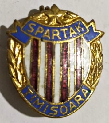 INSIGNA SPARTAK TIMISOARA EMAIL CALD foto