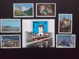 1978 - Obiective turistice - serie + colita dantelata - LP960 + LP961