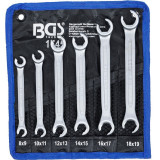 Set de chei pentru racorduri de tuburi 8-19 mm, BGS