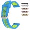 Curea silicon, compatibila Apple Watch 9|8|7|6|5|4|3|2|1 Series, 41mm|40mm|38mm, Electric Green