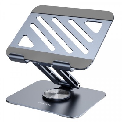 Suport Borofone BH115 Vito pentru Laptop max. 12.9inch, Gri foto