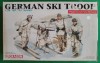 Kit GERMAN SKI TROOP Firma DRAGON Cod 6039 Scara 1/35 Număr piese 76 DIORAMA MACHETA FIGURINE ASAMBLARE HOBBY WWII SOLDAȚI GERMANI AMERICANI RUȘI, 1:32