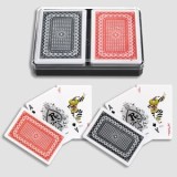 Set Deluxe de 2 Carti de Joc Laminate Roșu și Albastru, CMCLASS
