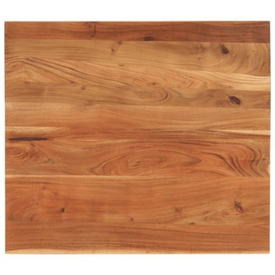 vidaXL Blat de masă, 110x80x2,5 cm, dreptunghiular, lemn masiv acacia foto