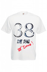 TRICOU IMPRIMEU DTG 38 ANI DONE foto