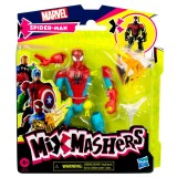 Figurina cu accesorii, Marvel Spiderman, Mixmashers, Spider-Man, F9213
