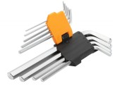 Set 9 Chei Hexagonale Brat Lung Tolsen, Cr-V, 1.5-10mm