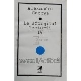 Alexandru George - La sfarsitul lecturii IV (Editia: 1993)