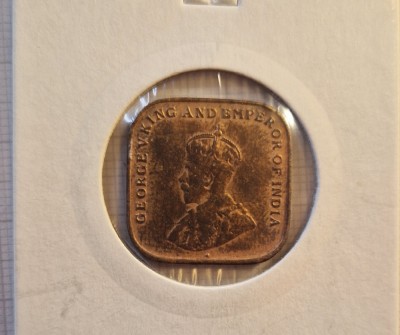 80 Malaysia Malaezia British Malaysia Straits Settlements 1 cent 1920, KM#32 foto