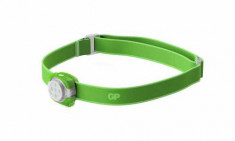 Lanterna frontala LED Discovery GP CH31, verde, 40lm, 2xCR2025 foto